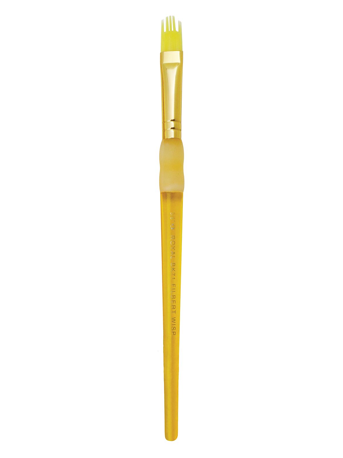 Big Kid's Choice Brushes filbert wisp 3 8 in. yellow