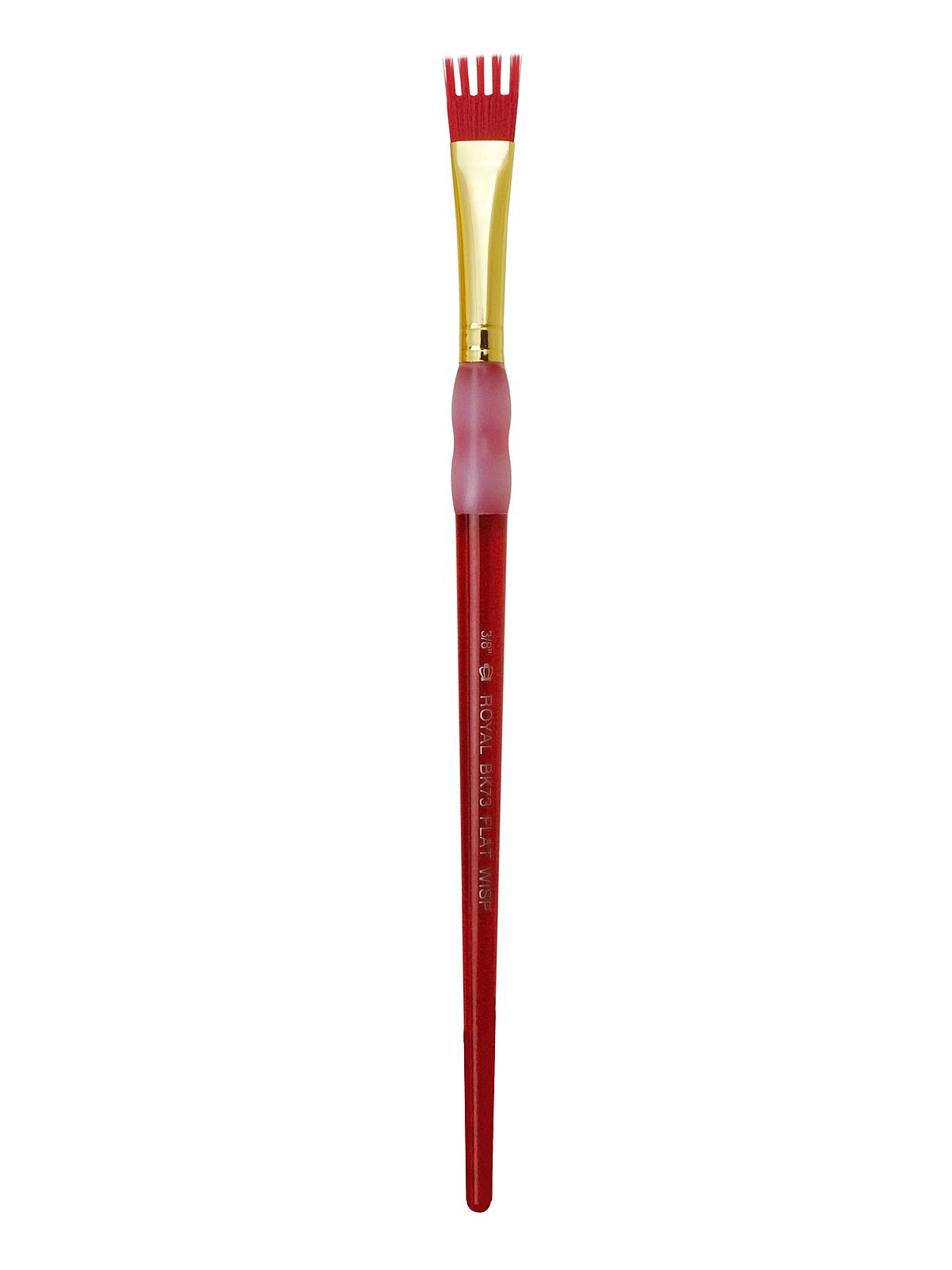 Big Kid's Choice Brushes flat wisp 3 8 in. red