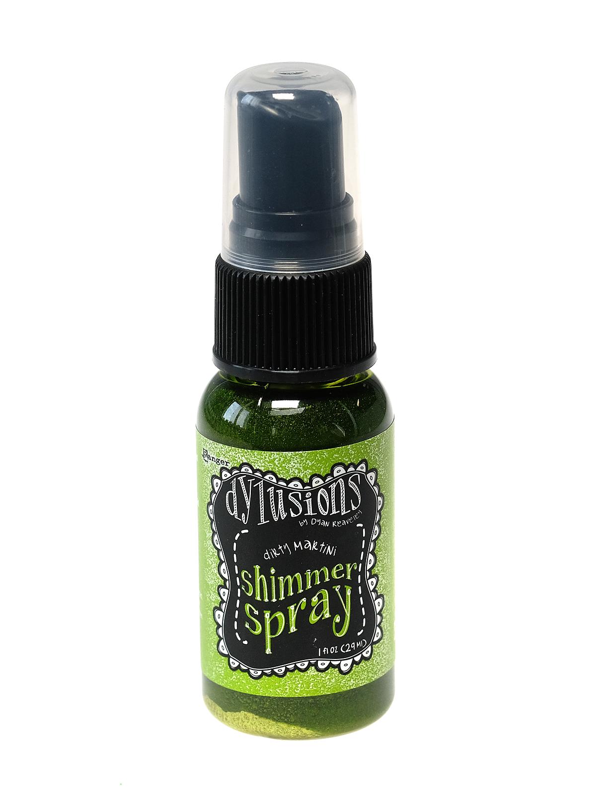 Dylusions Shimmer Sprays dirty martini 1 oz. bottle