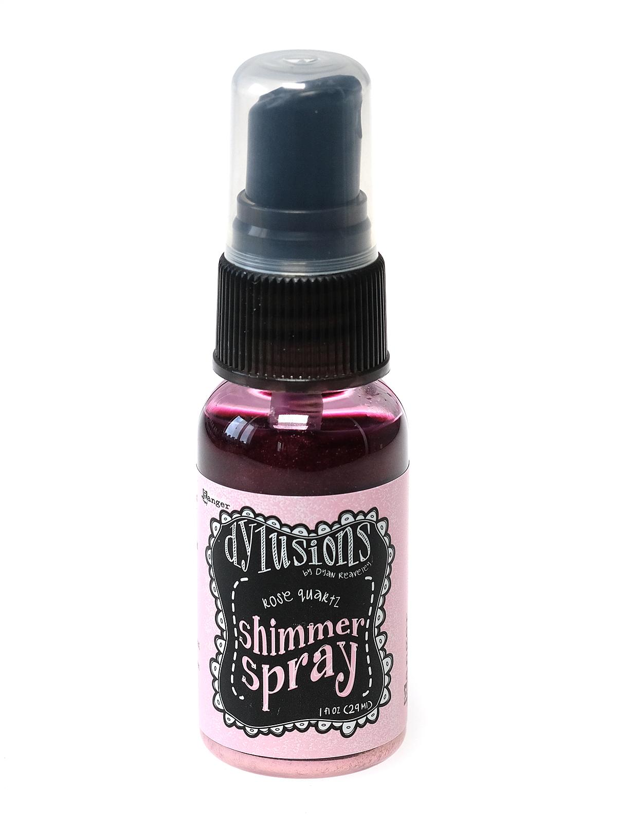 Dylusions Shimmer Sprays rose quartz 1 oz. bottle