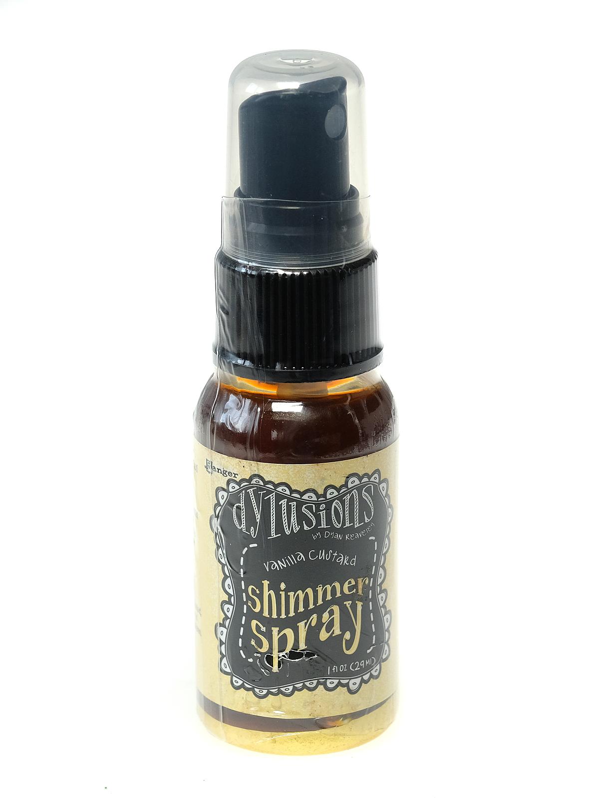 Dylusions Shimmer Sprays vanilla custard 1 oz. bottle