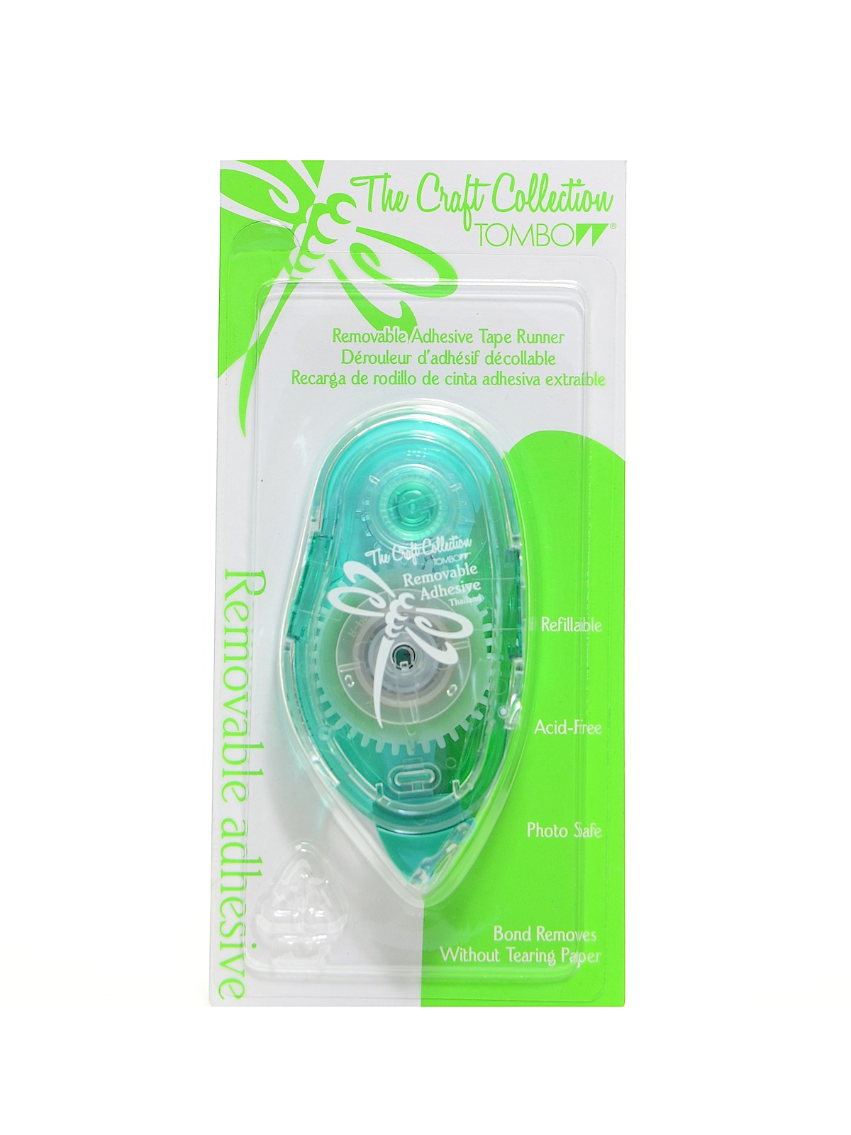 Mono Adhesive refillable adhesive applicator removable tape