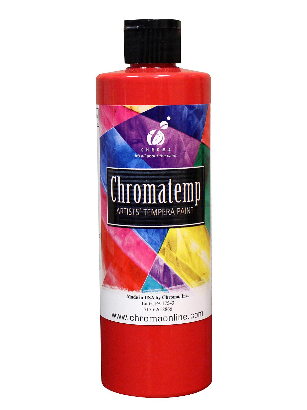 ChromaTemp Pearlescent Tempera Paint red 500 ml
