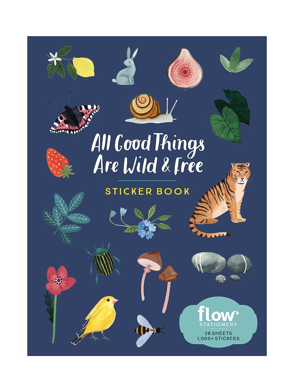 All Good Things are Wild & Free Sticker Book each