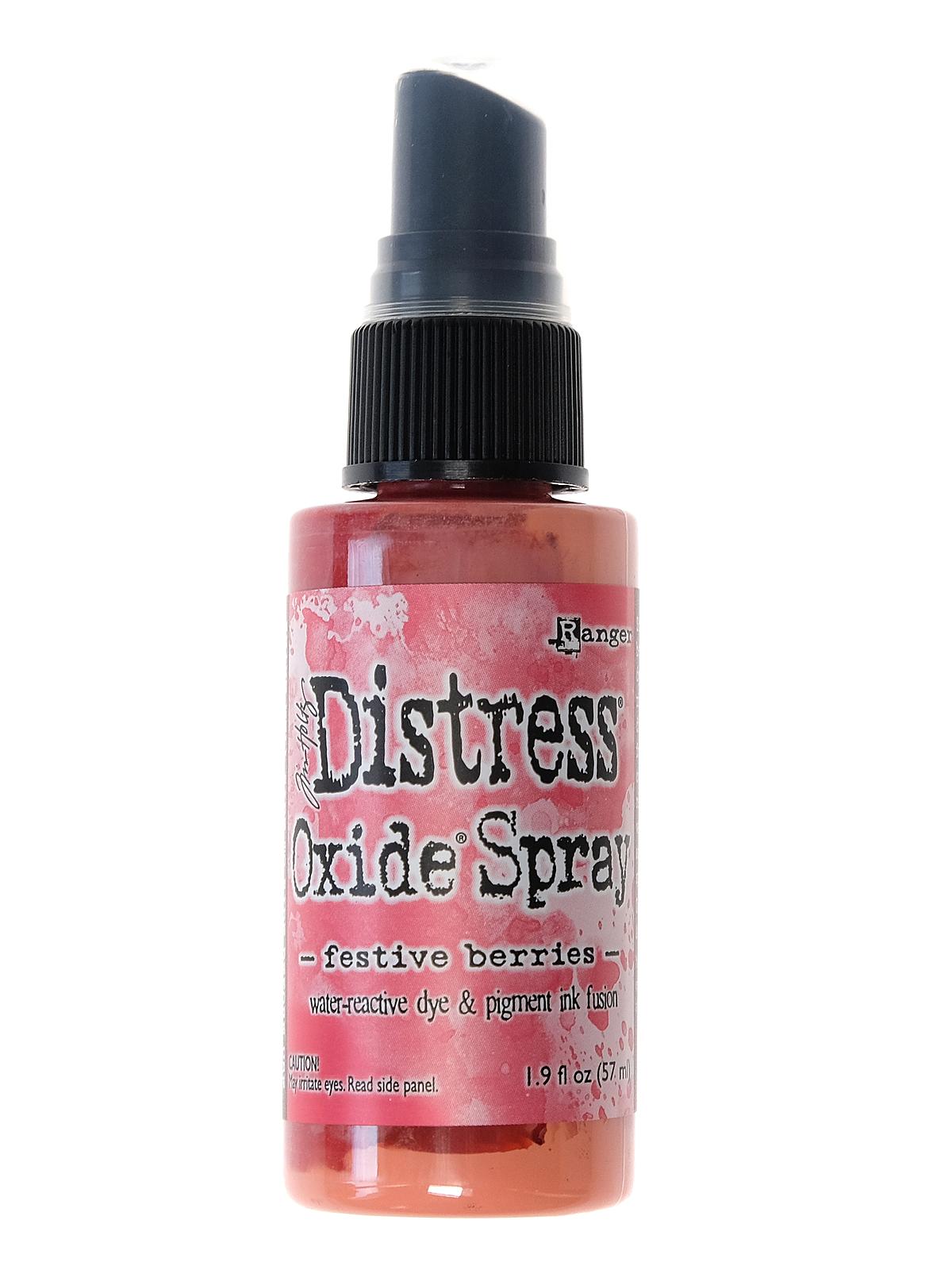 Tim Holtz Distress Oxide Sprays festive berries 2 oz. bottle