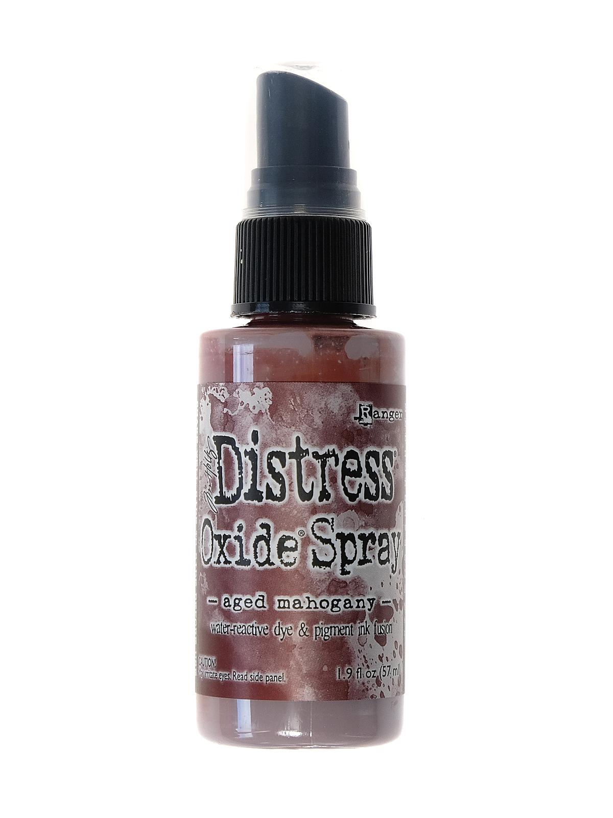 Tim Holtz Distress Oxide Sprays aged mahogany 2 oz. bottle