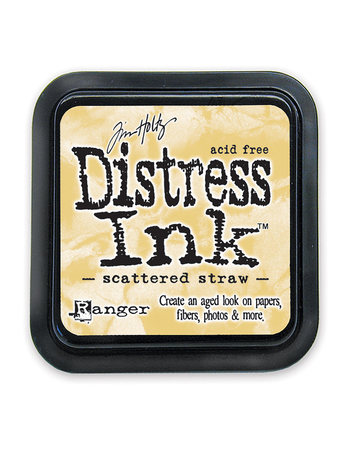 Tim Holtz Distress Ink scattered straw pad