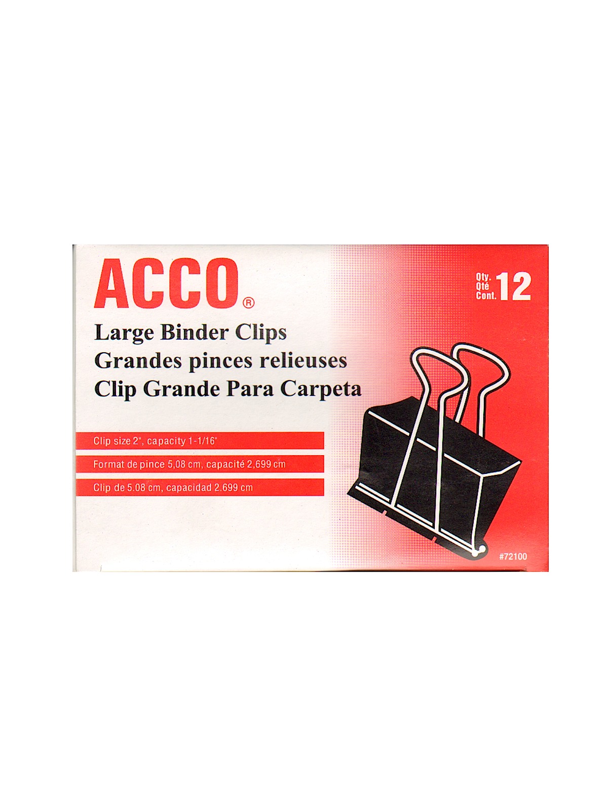 Binder Clips 2 in.