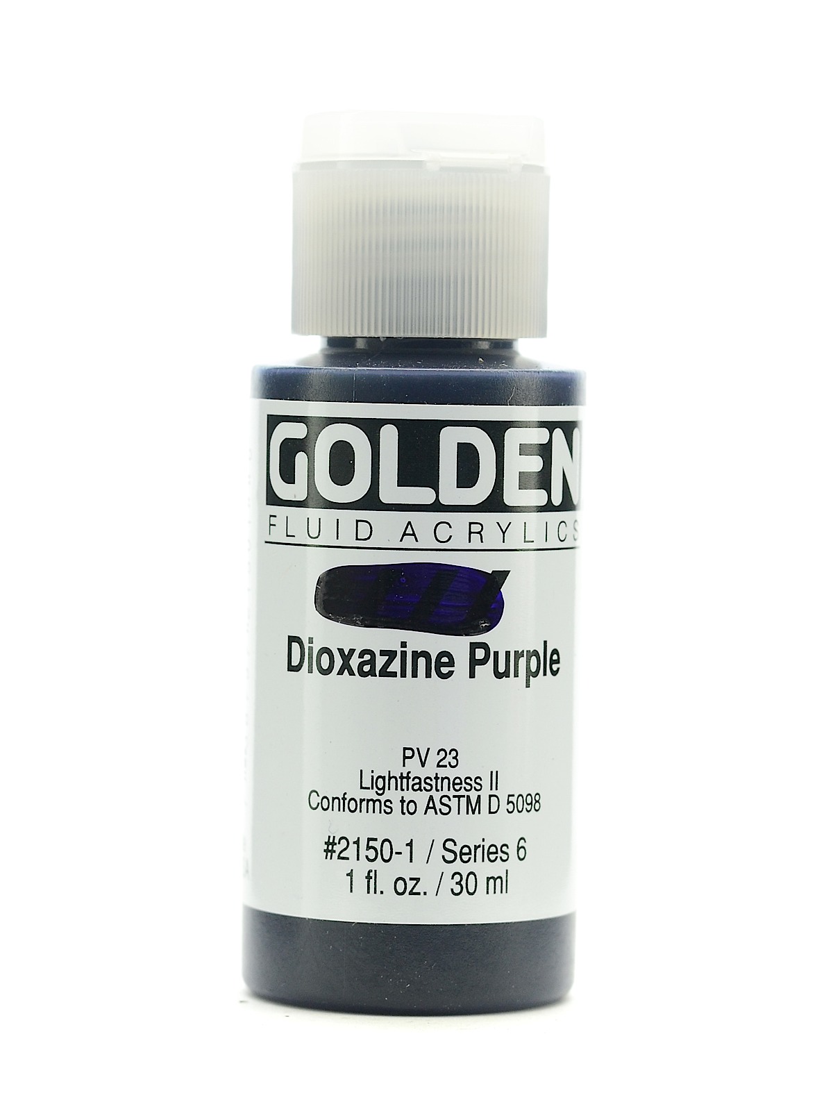 Fluid Acrylics dioxazine purple 1 oz.