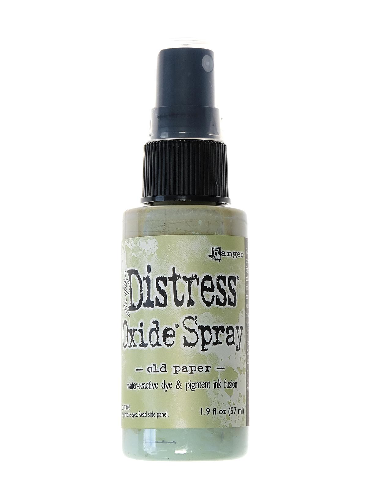 Tim Holtz Distress Oxide Sprays old paper 2 oz. bottle