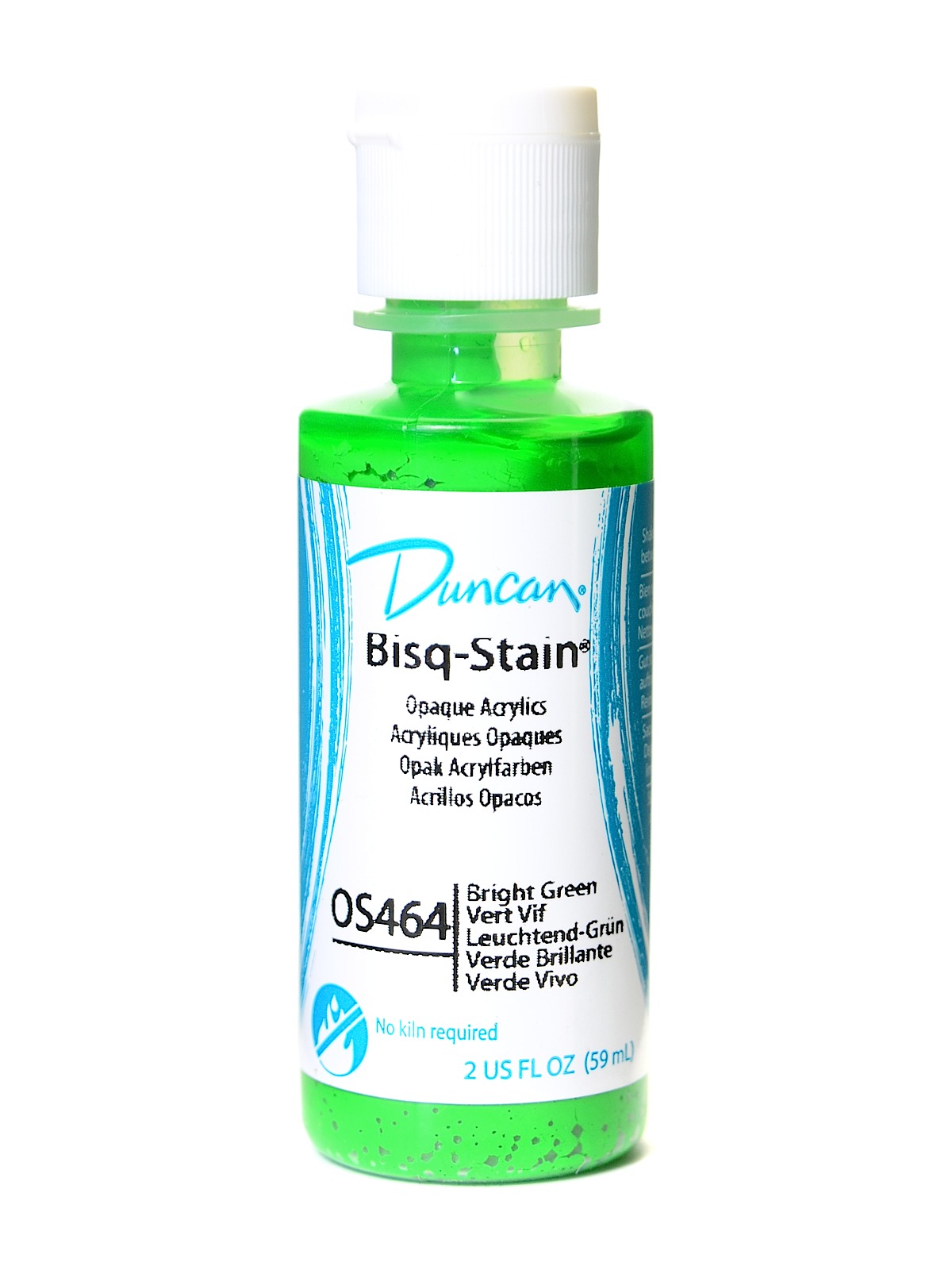 Bisq-stain Opaques Bright Green 2 Oz.
