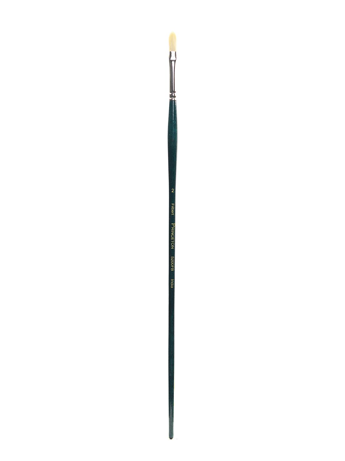Series 5200 Ashley Long Handle Bristle Brushes 2 filbert