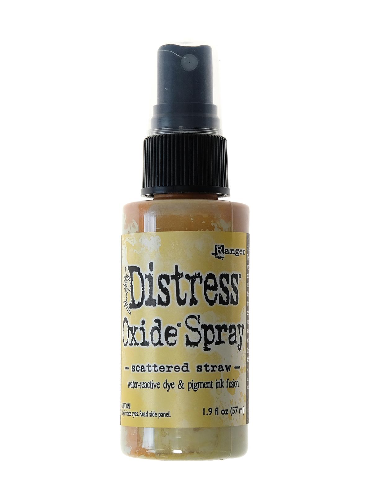 Tim Holtz Distress Oxide Sprays scattered straw 2 oz. bottle