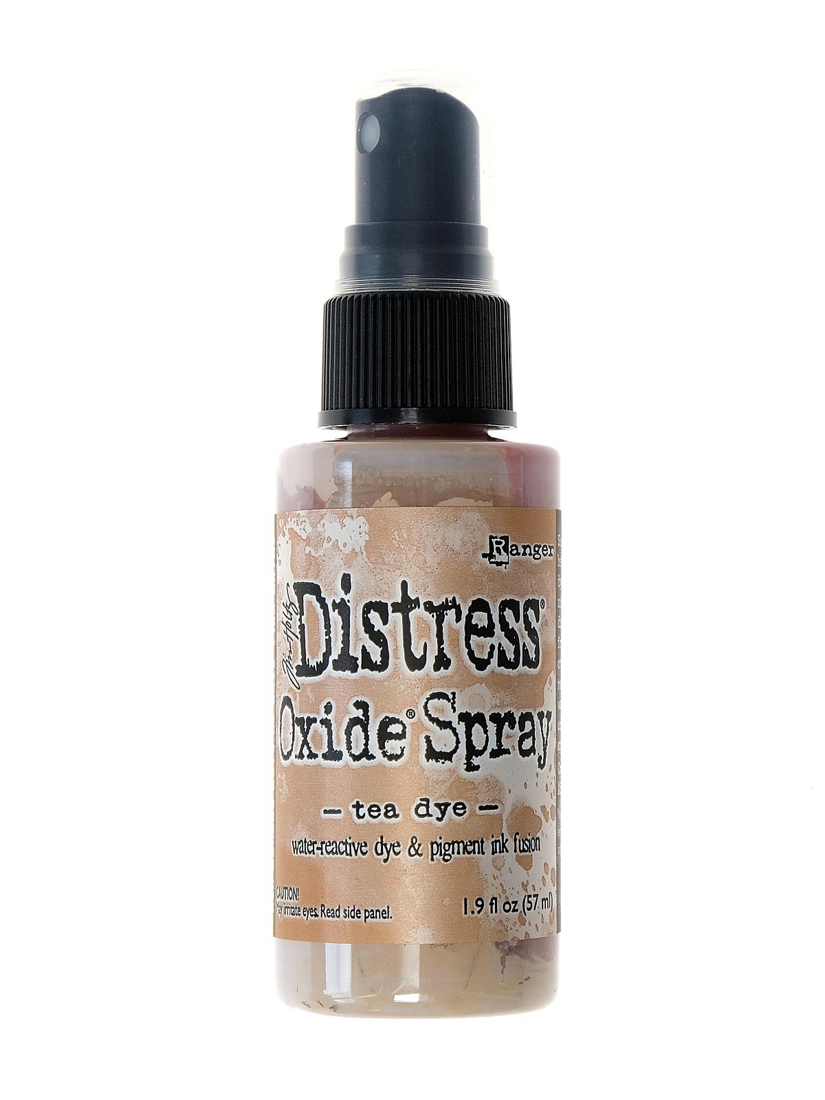 Tim Holtz Distress Oxide Sprays tea dye 2 oz. bottle