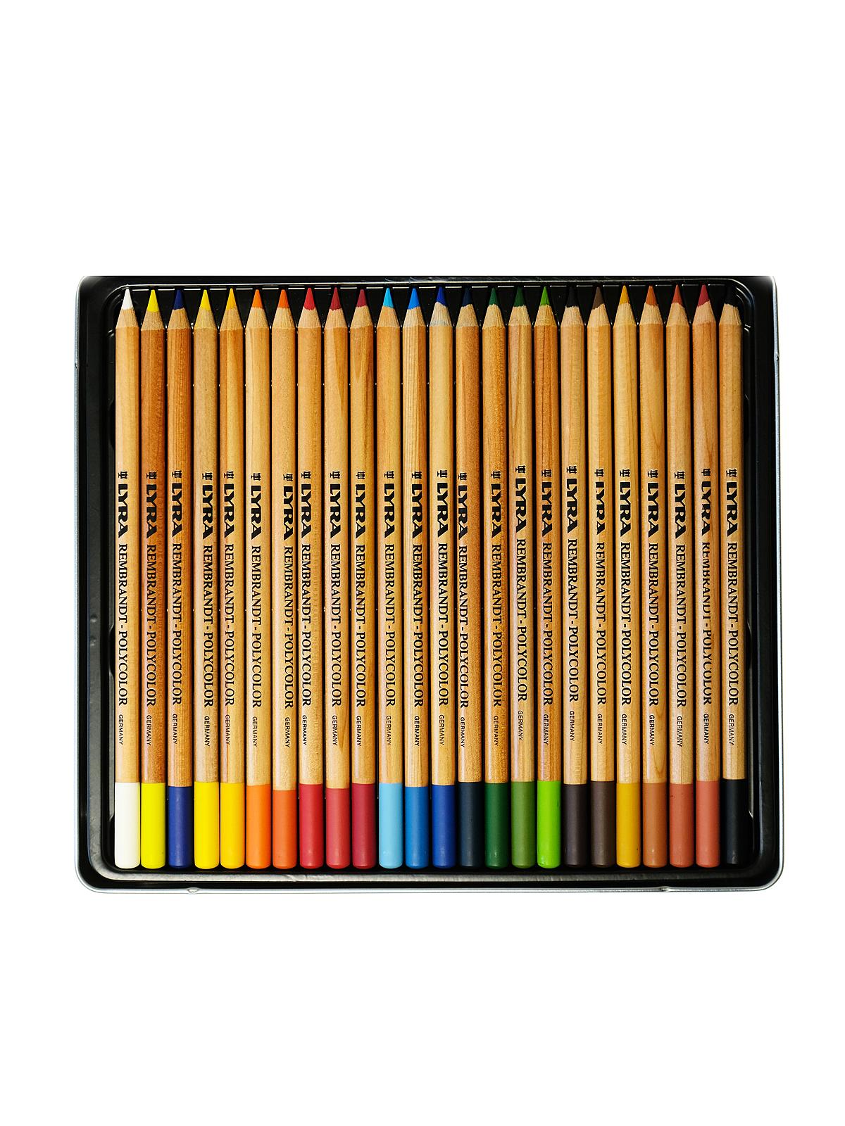 Rembrandt Polycolor Colored Pencil Sets Set Of 24