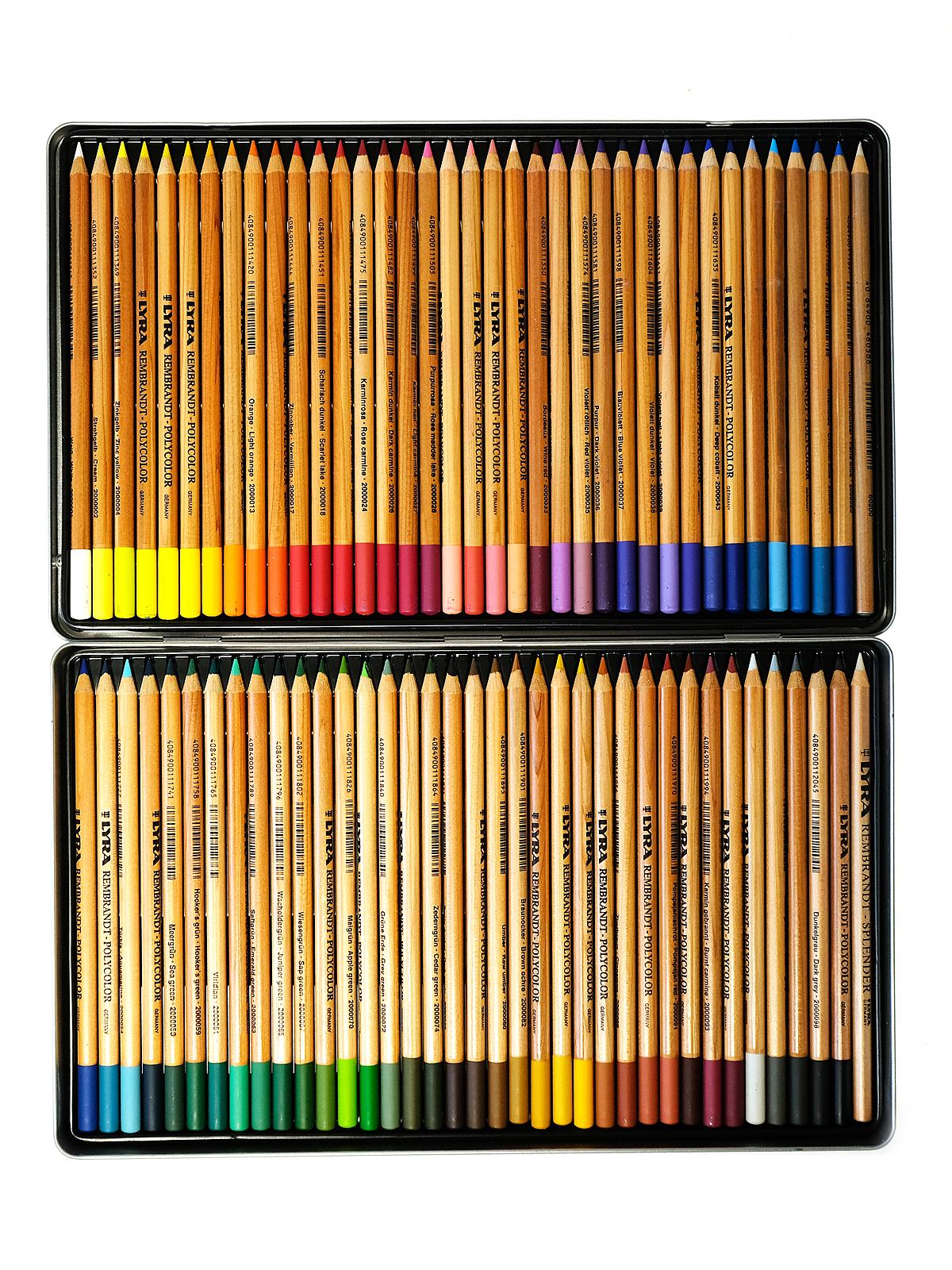 Rembrandt Polycolor Colored Pencil Sets set of 72