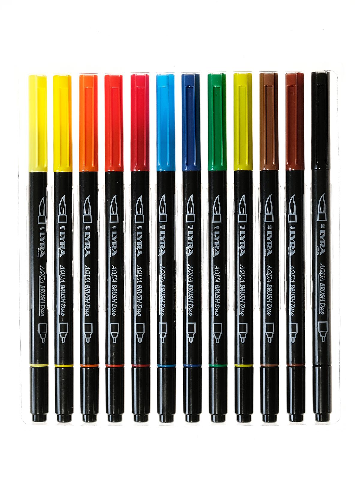 Aqua Brush Duo Marker Sets set of 12