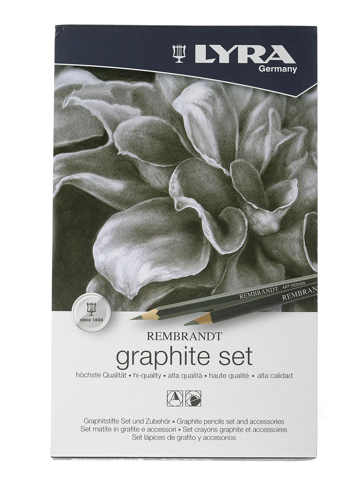 Rembrandt Fine Art Graphite & Sketching Sets Graphite Set Set Of 11