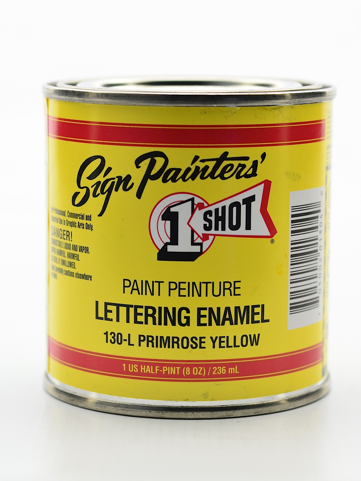 Lettering Enamel Primrose Yellow Half Pint 130l