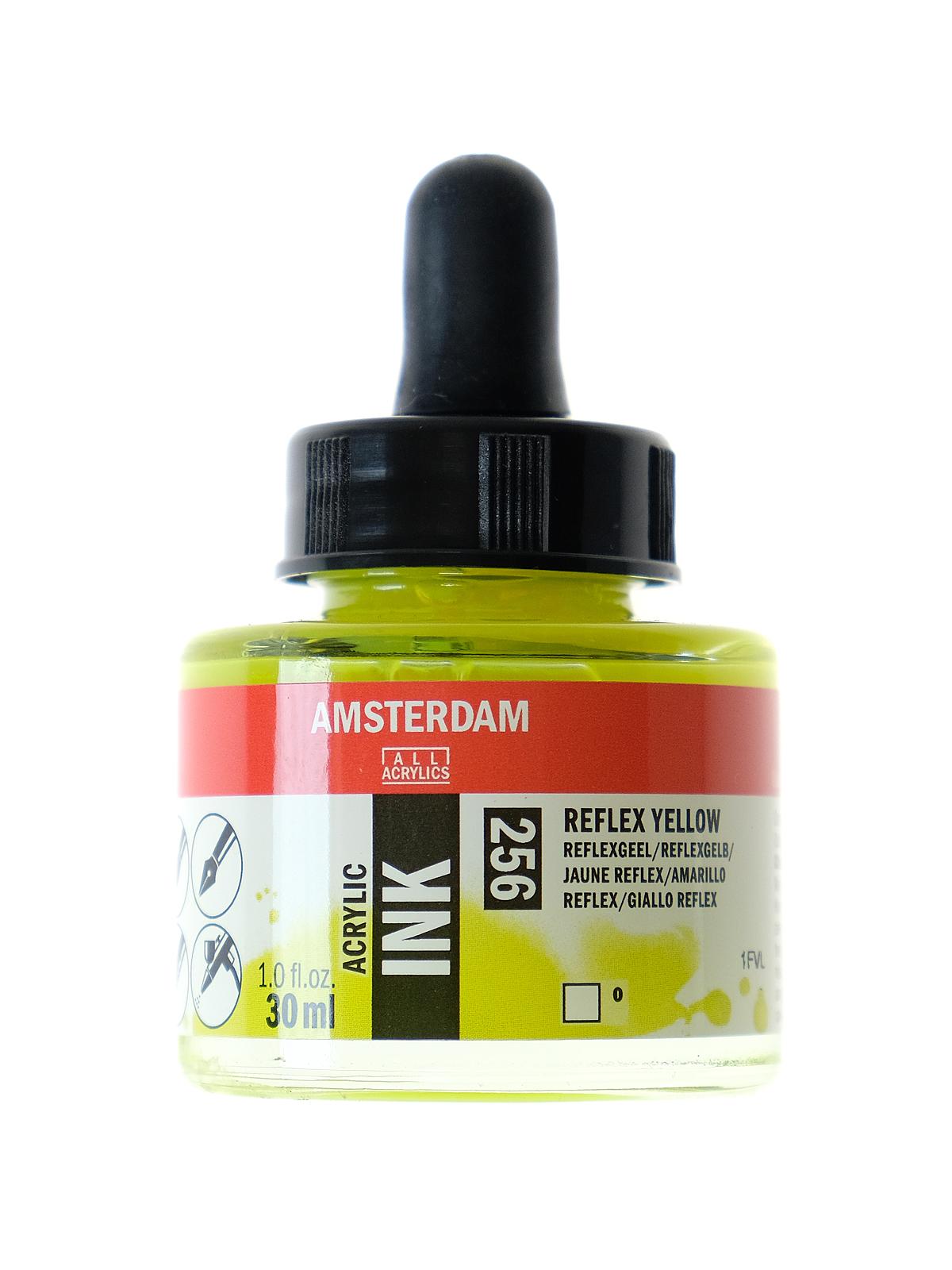 Acrylic Ink reflex yellow 30 ml