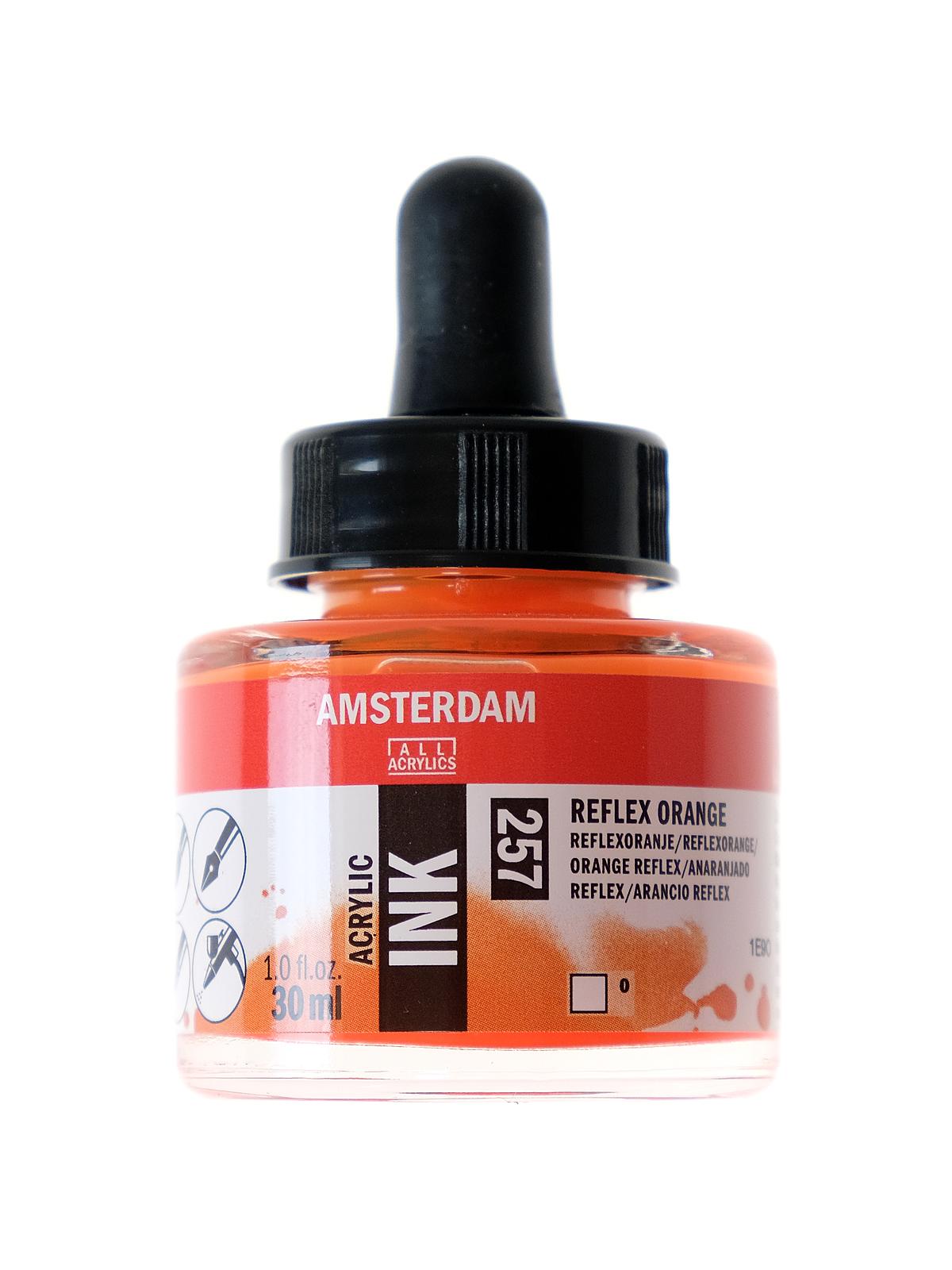 Acrylic Ink reflex orange 30 ml