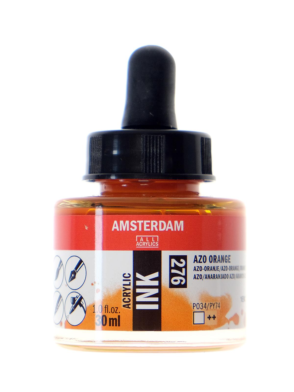 Acrylic Ink azo orange 30 ml