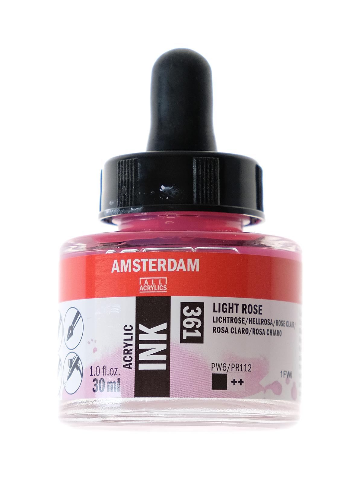 Acrylic Ink light rose 30 ml