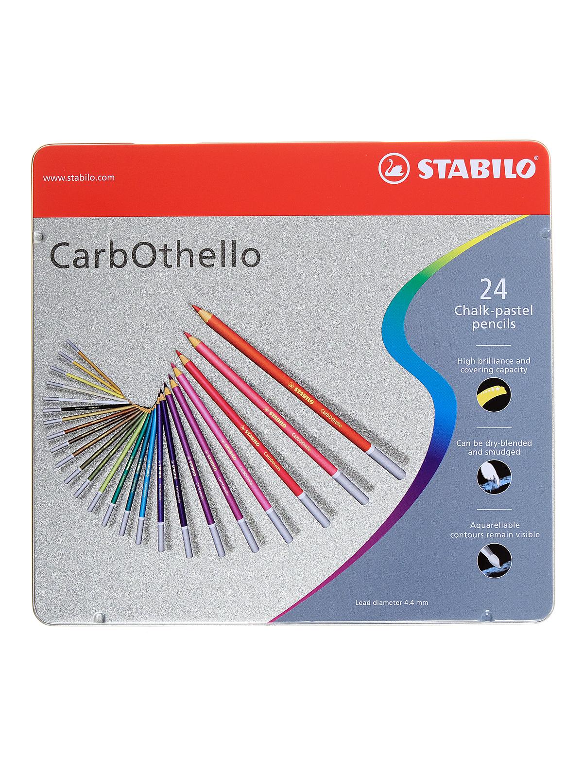CarbOthello Chalk-Pastel Pencil Sets set of 24