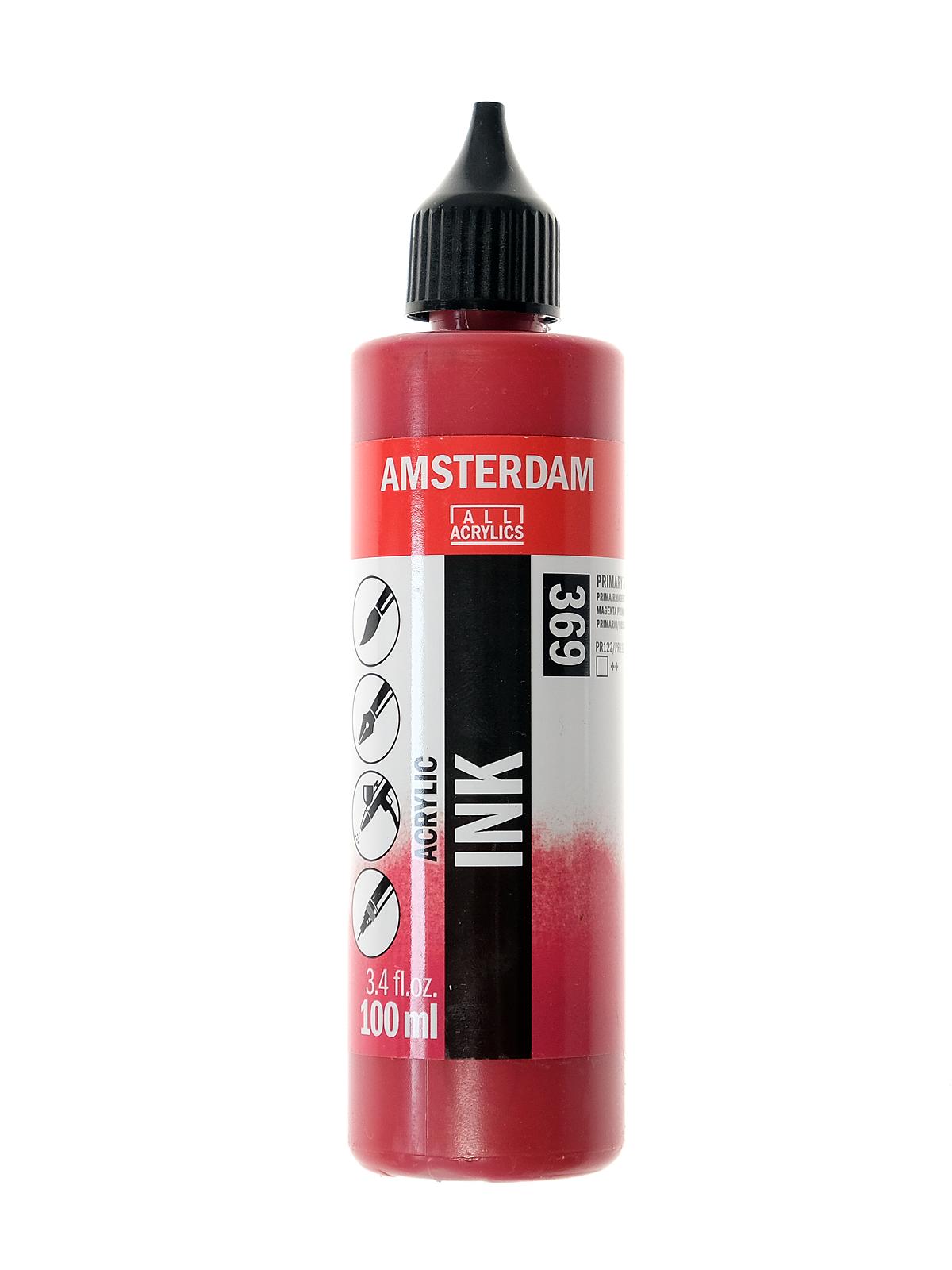 Acrylic Ink primary magenta 100 ml