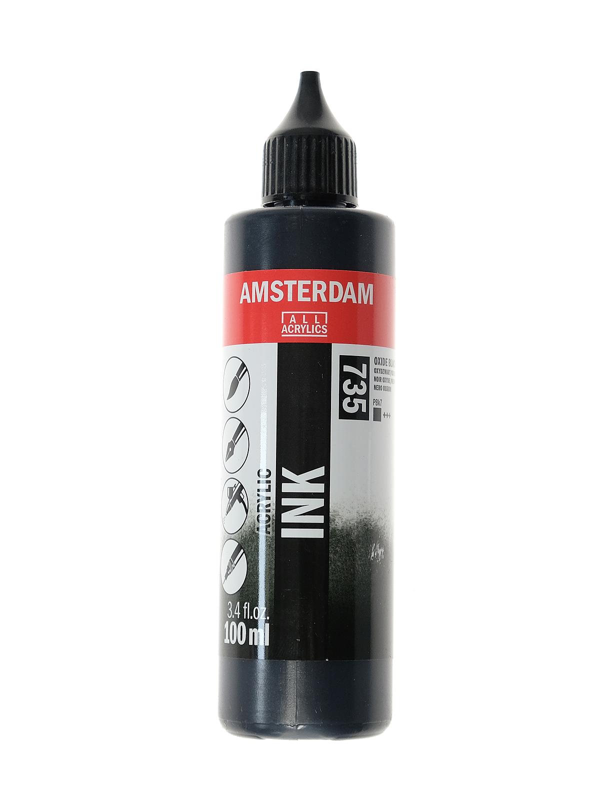 Acrylic Ink Oxide Black 100 Ml