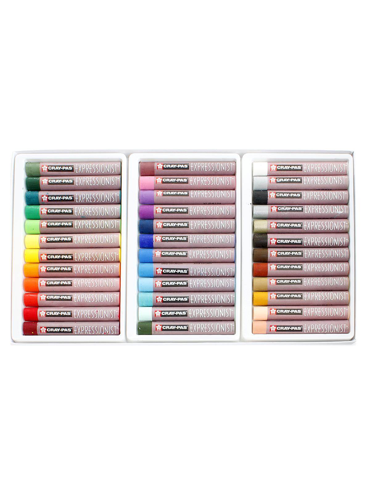 Cray-Pas Expressionist Oil Pastels assortment set of 36