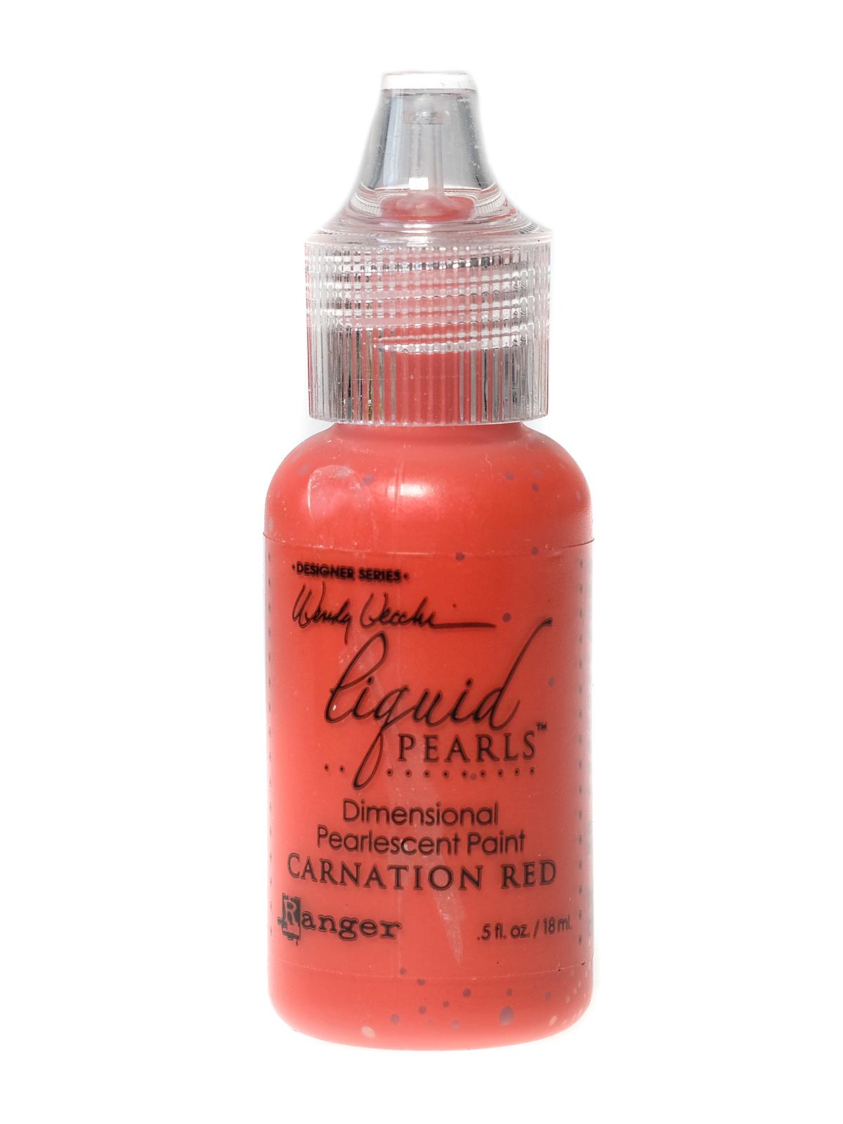 Wendy Vecchi Liquid Pearls carnation red 0.5 fl. oz. bottle
