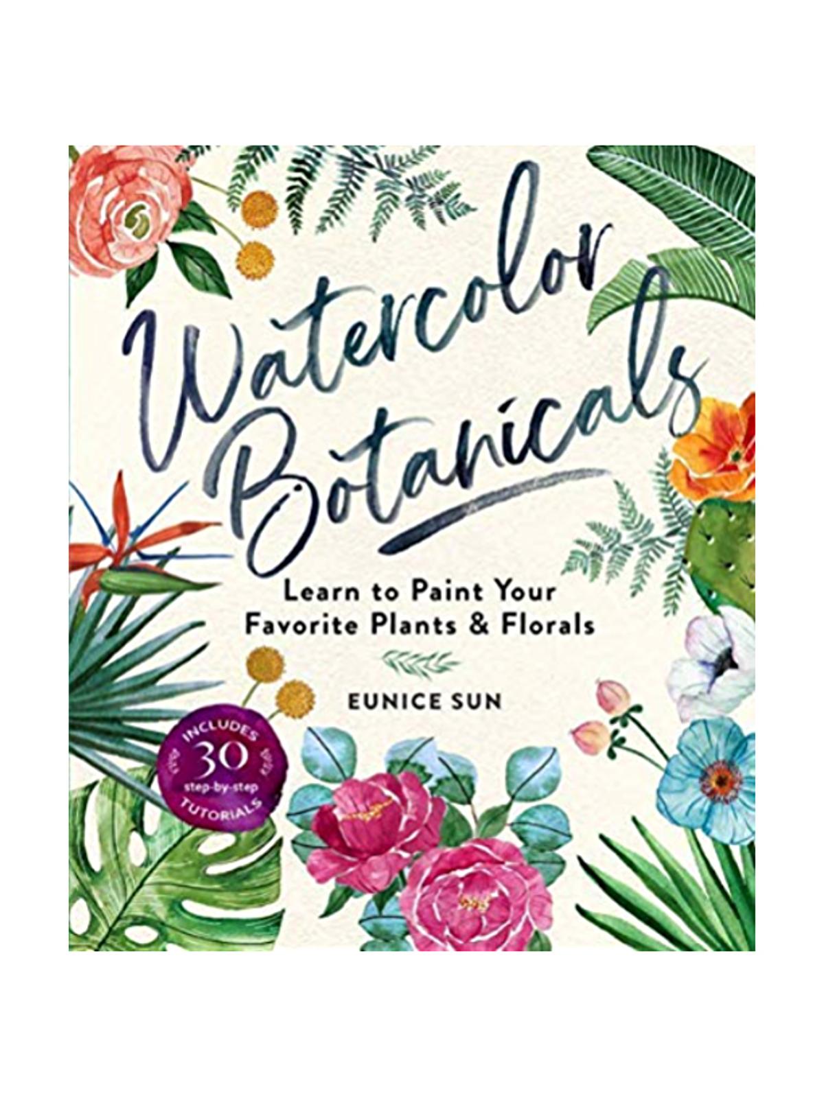 Watercolor Botanicals each