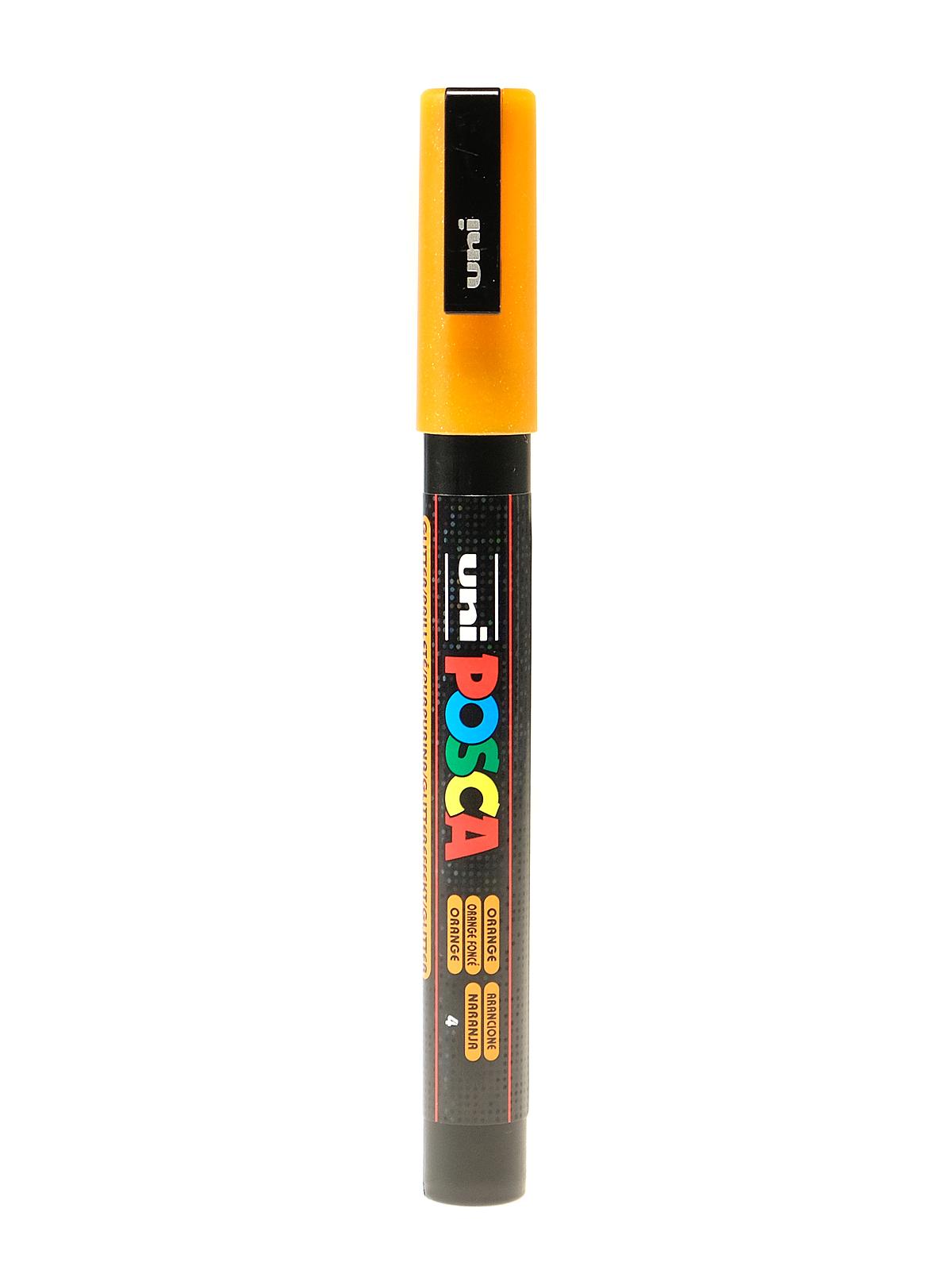 Paint Markers PC-3M fine glitter orange