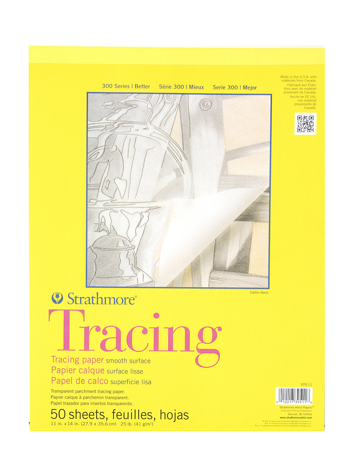 300 Series Tracing Paper Pad 11 In. X 14 In.
