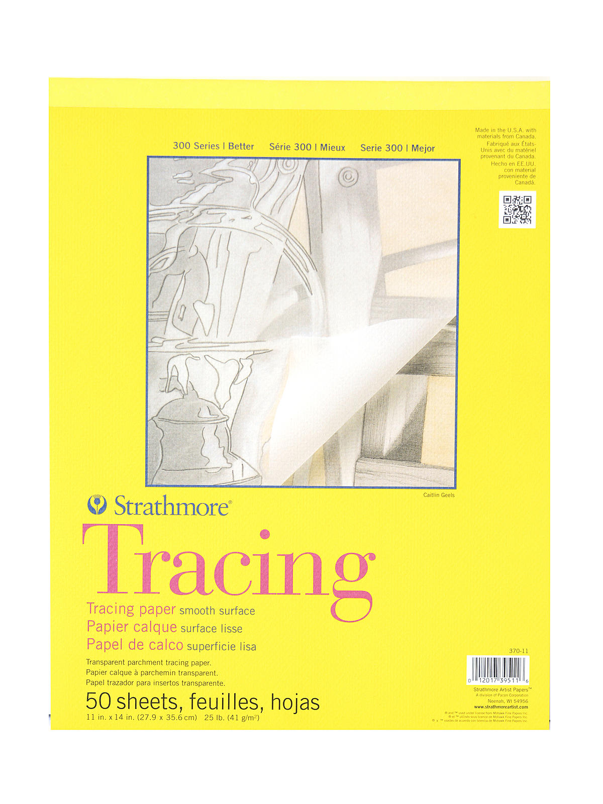 300 Series Tracing Paper Pad 11 in. x 14 in.