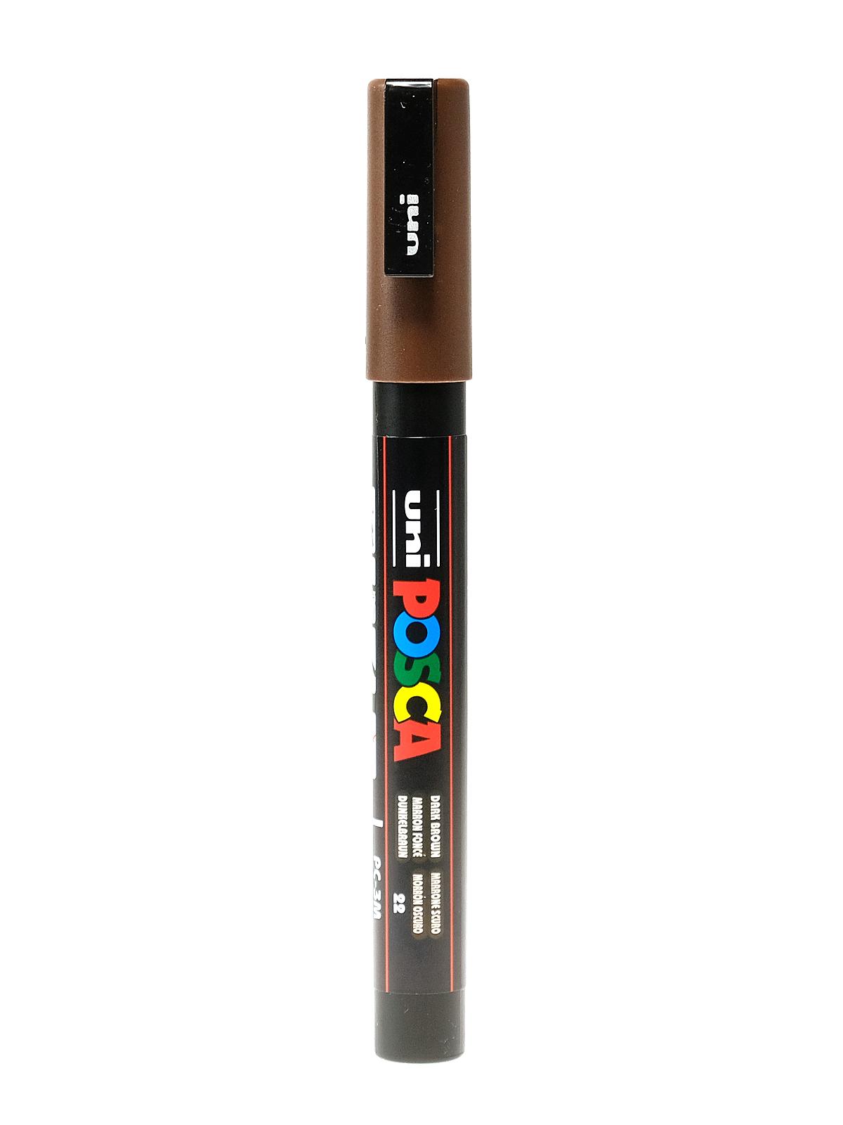 Paint Markers PC-3M fine dark brown