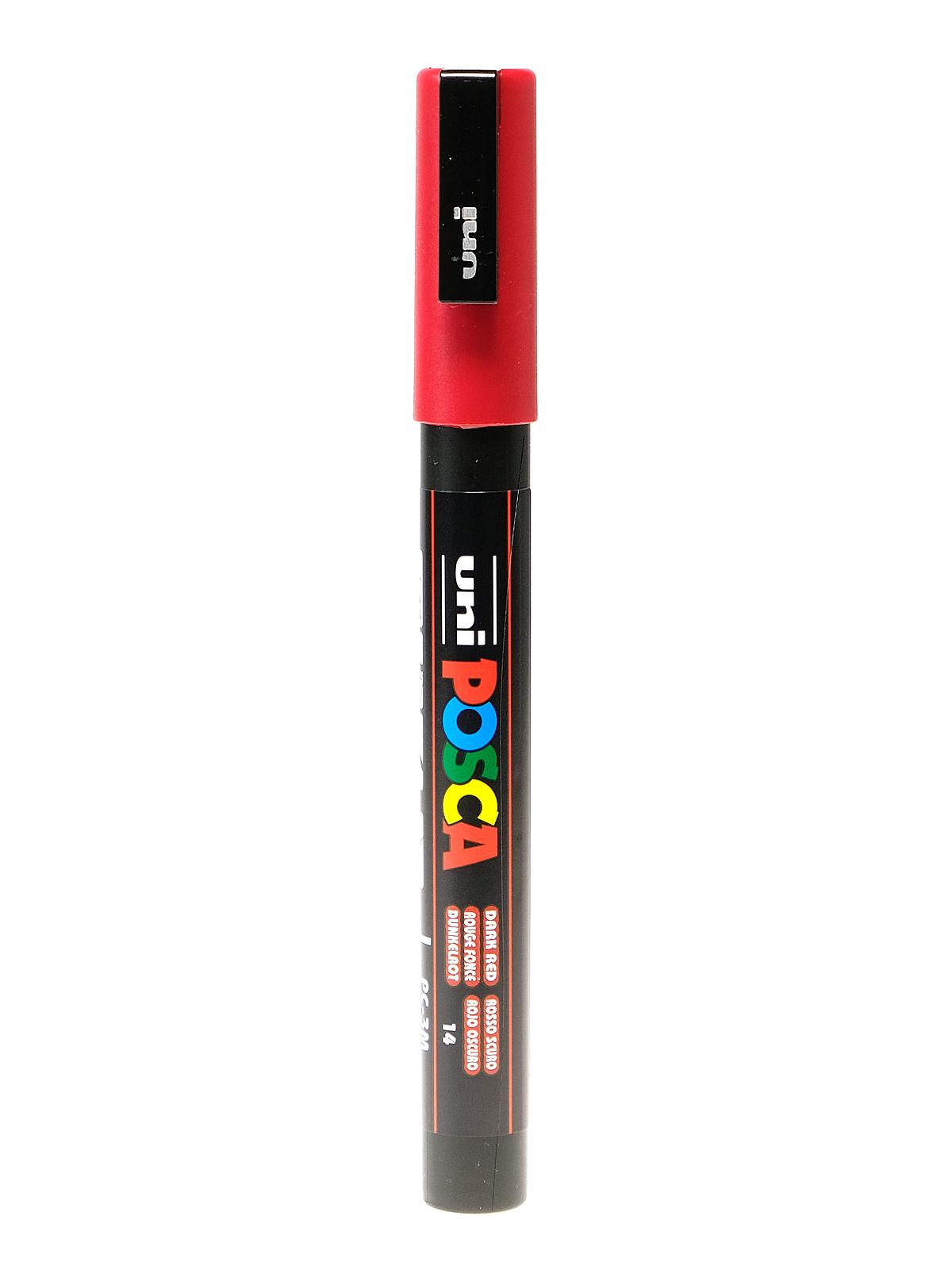 Paint Markers PC-3M fine dark red