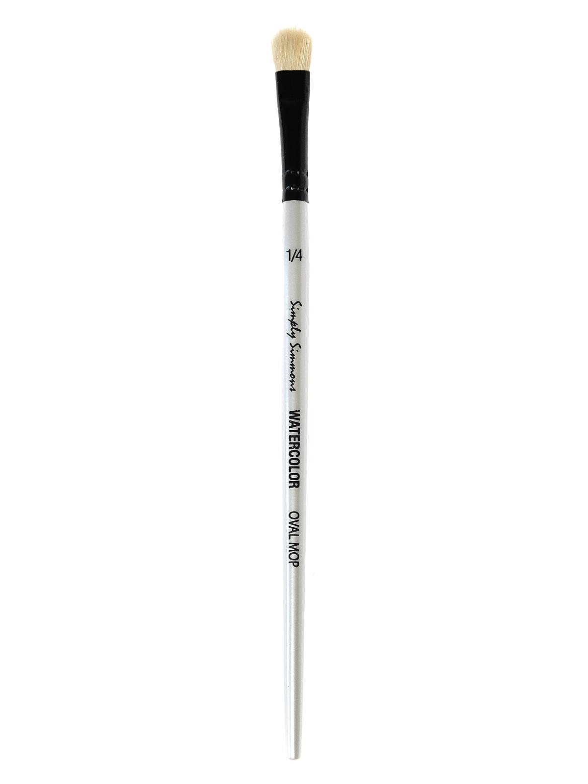 Simply Simmons Short Handle Brushes oval mop 1 4 in.