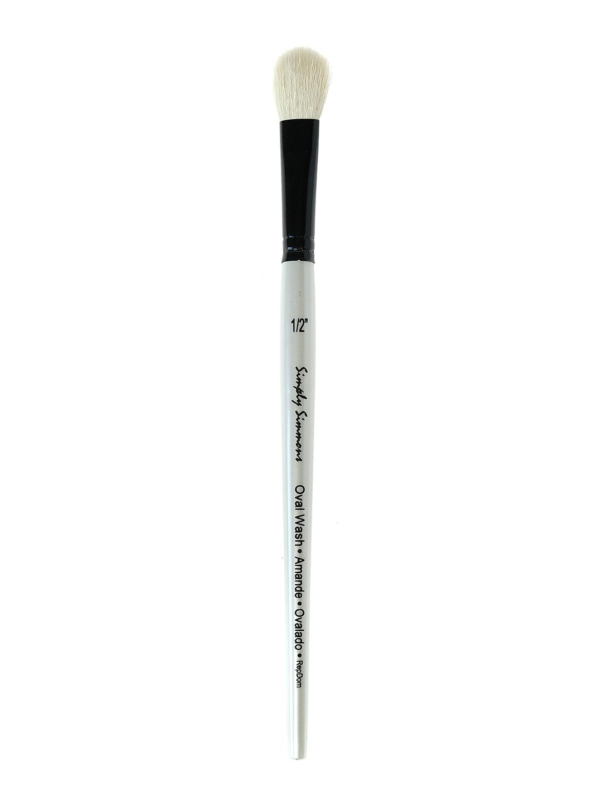 Simply Simmons Short Handle Brushes oval mop 1 2 in.