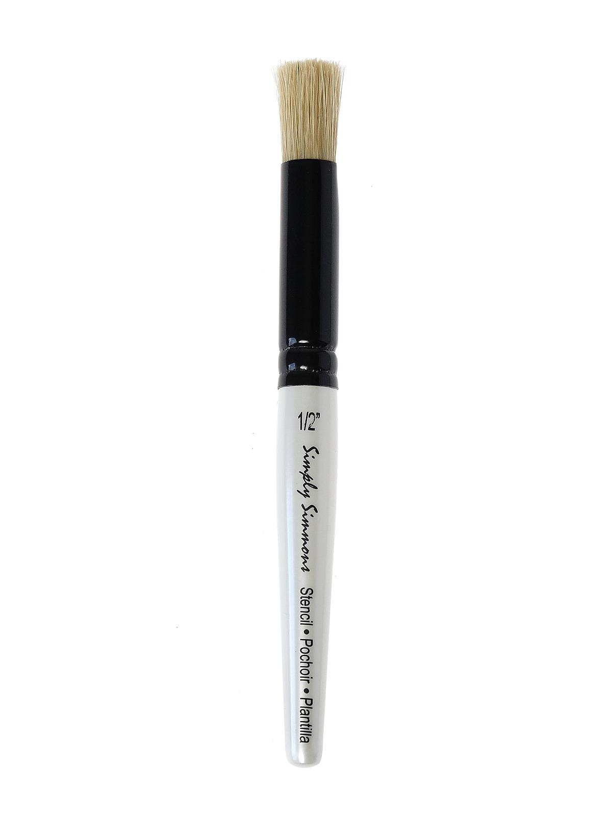 Simply Simmons Short Handle Brushes Stencil 1 2 in.