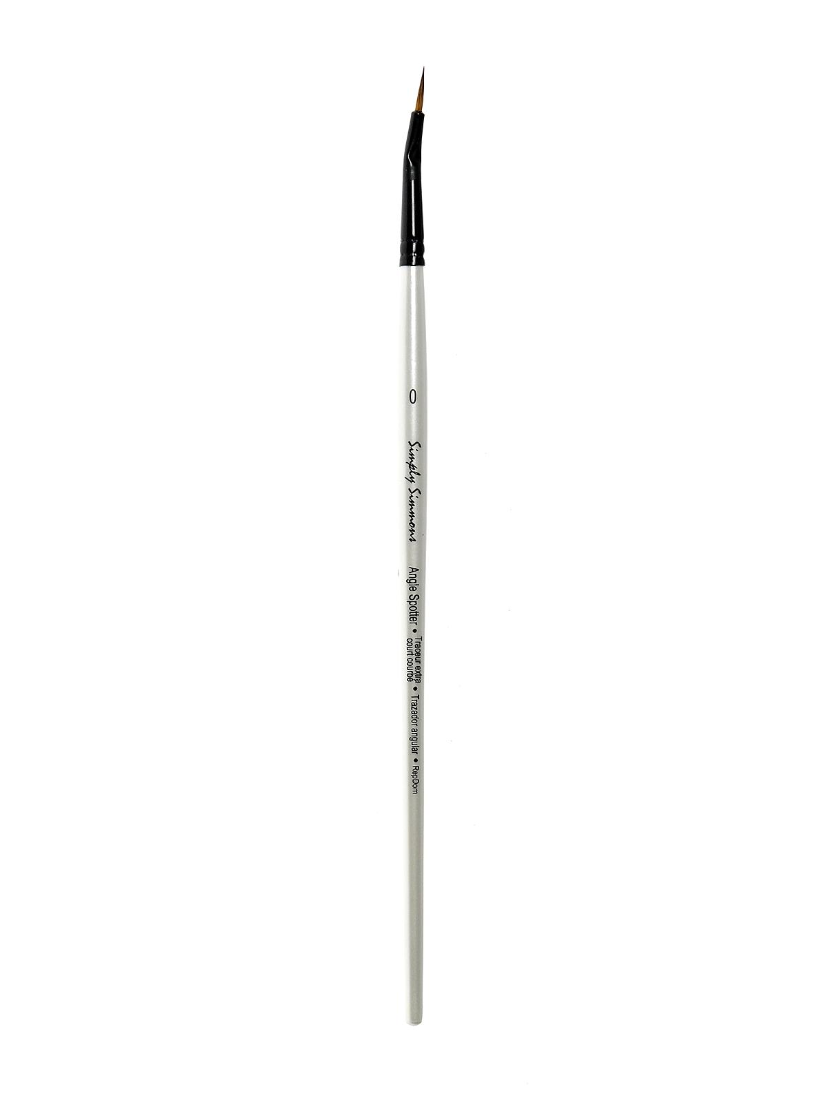 Simply Simmons Short Handle Brushes tight spotter 0