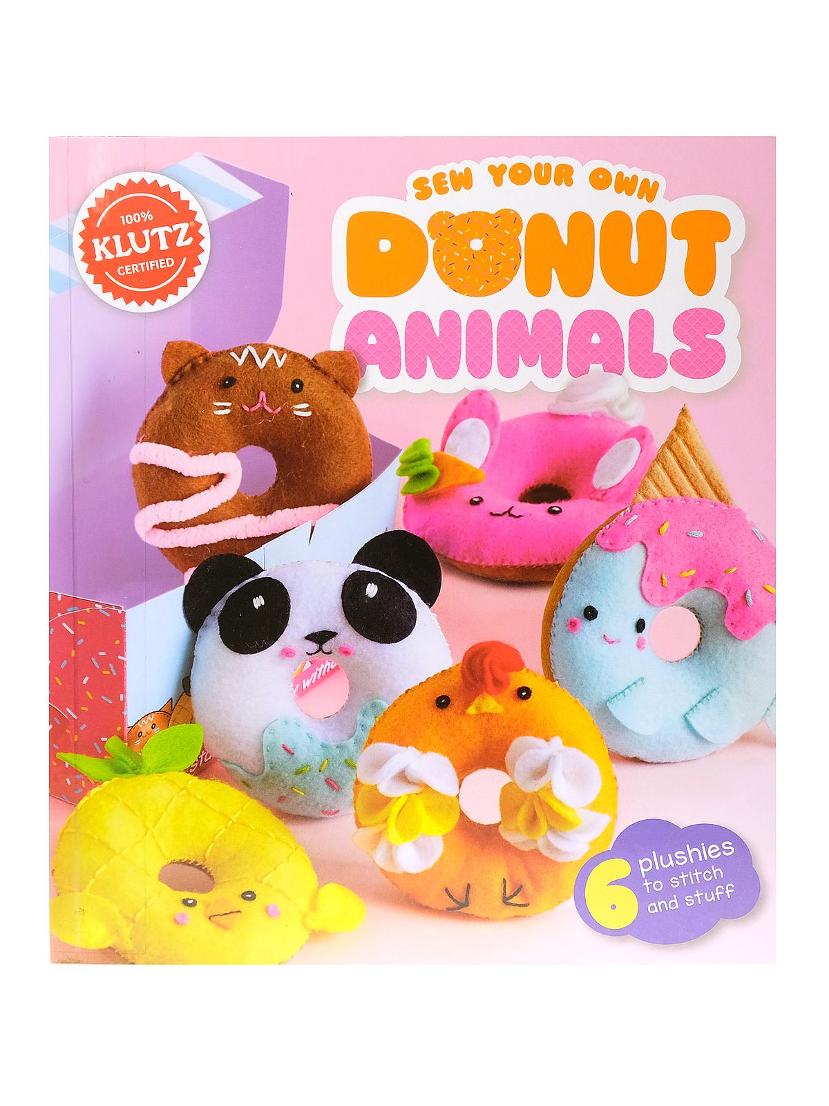 Sew Your Own Donut Animals each