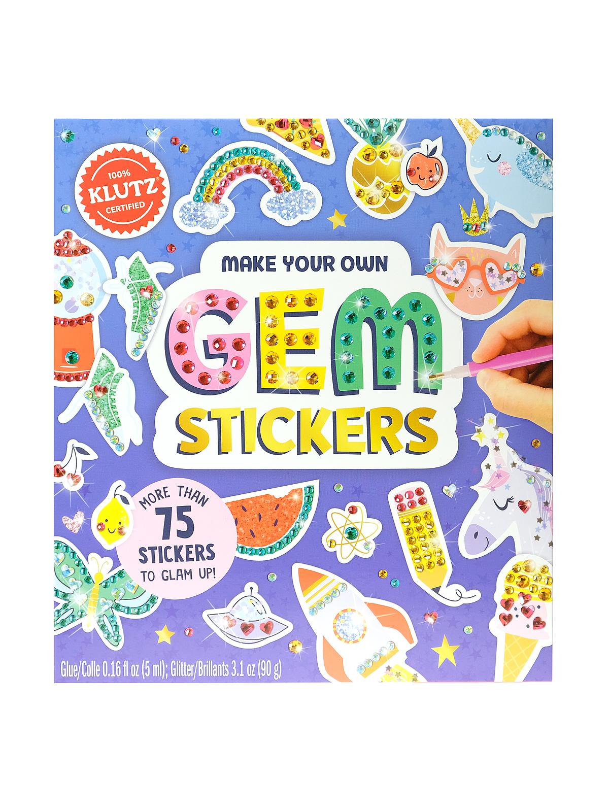 Make Your Own Gem Stickers each