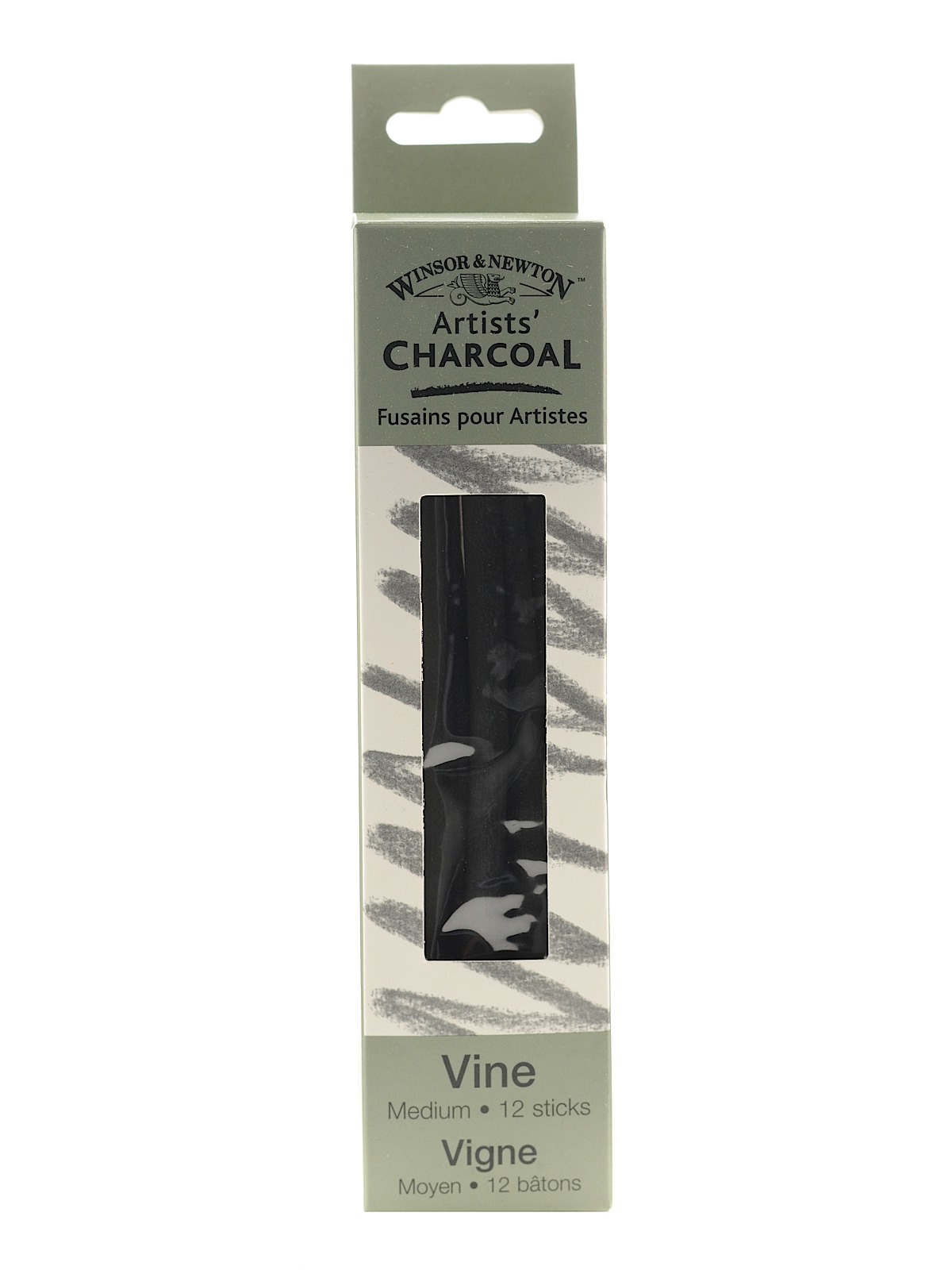 Artists' Charcoal vine medium box of 12