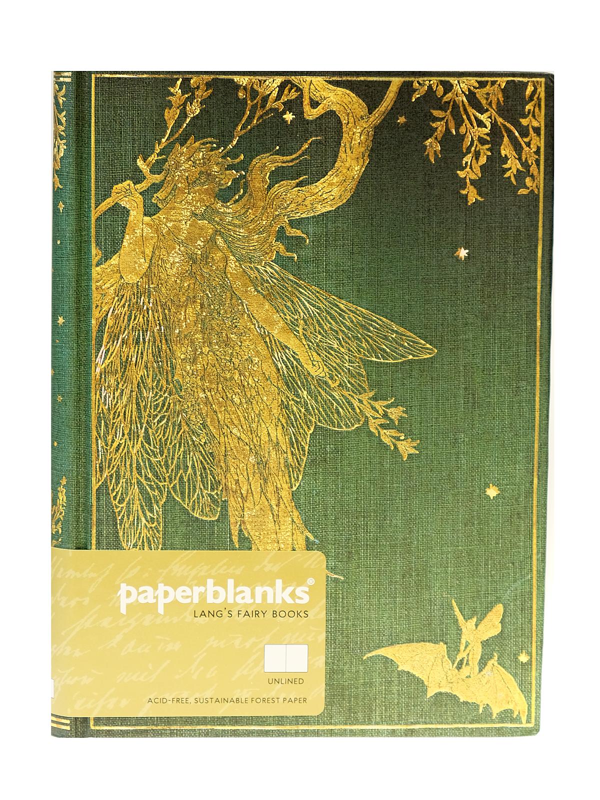 Fairy Journal olive Midi, 5 in. x 7 in. 144 pages, unlined