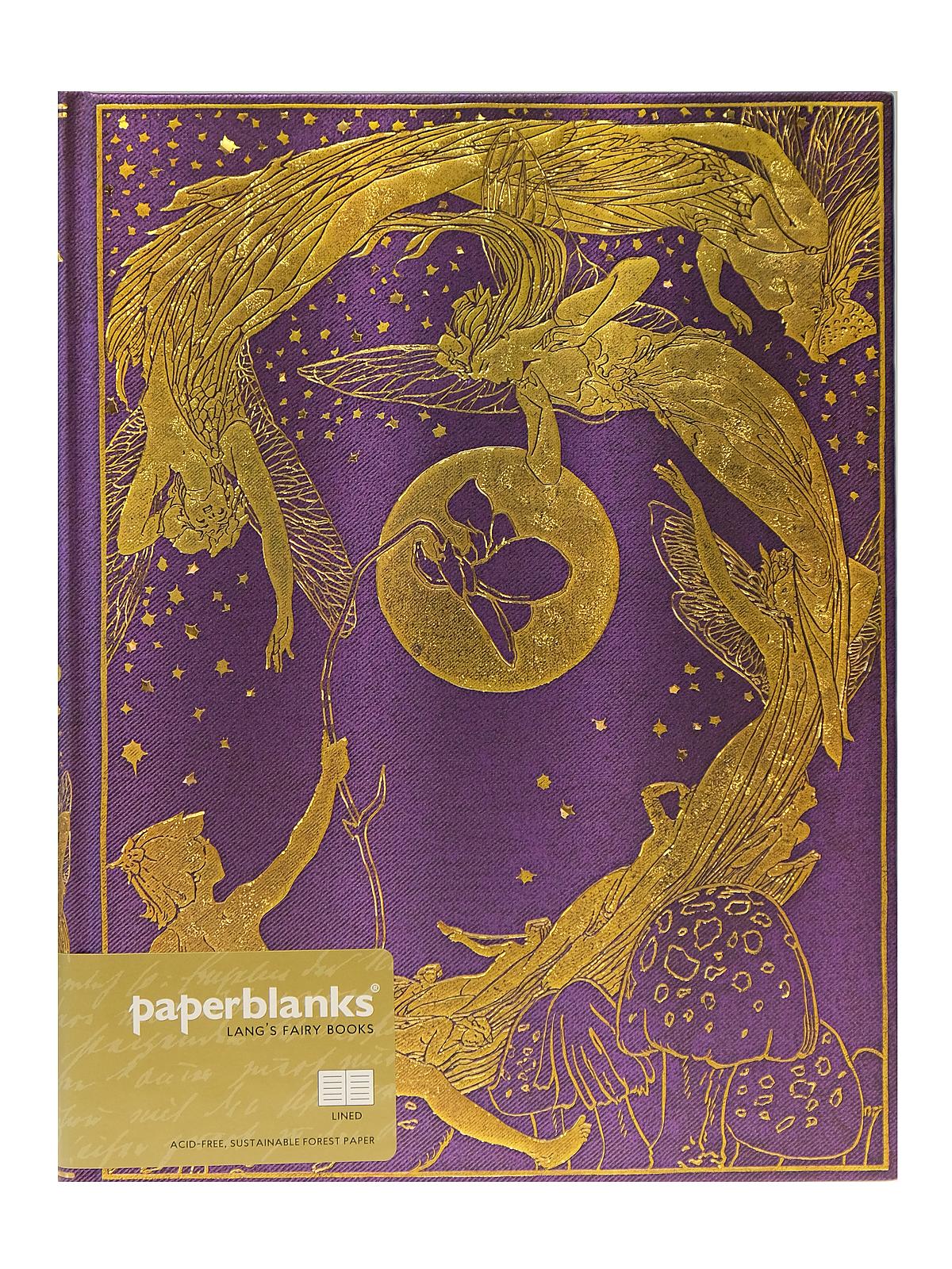 Fairy Journal violet Ultra, 7 in. x 9 in. 144 pages, lined