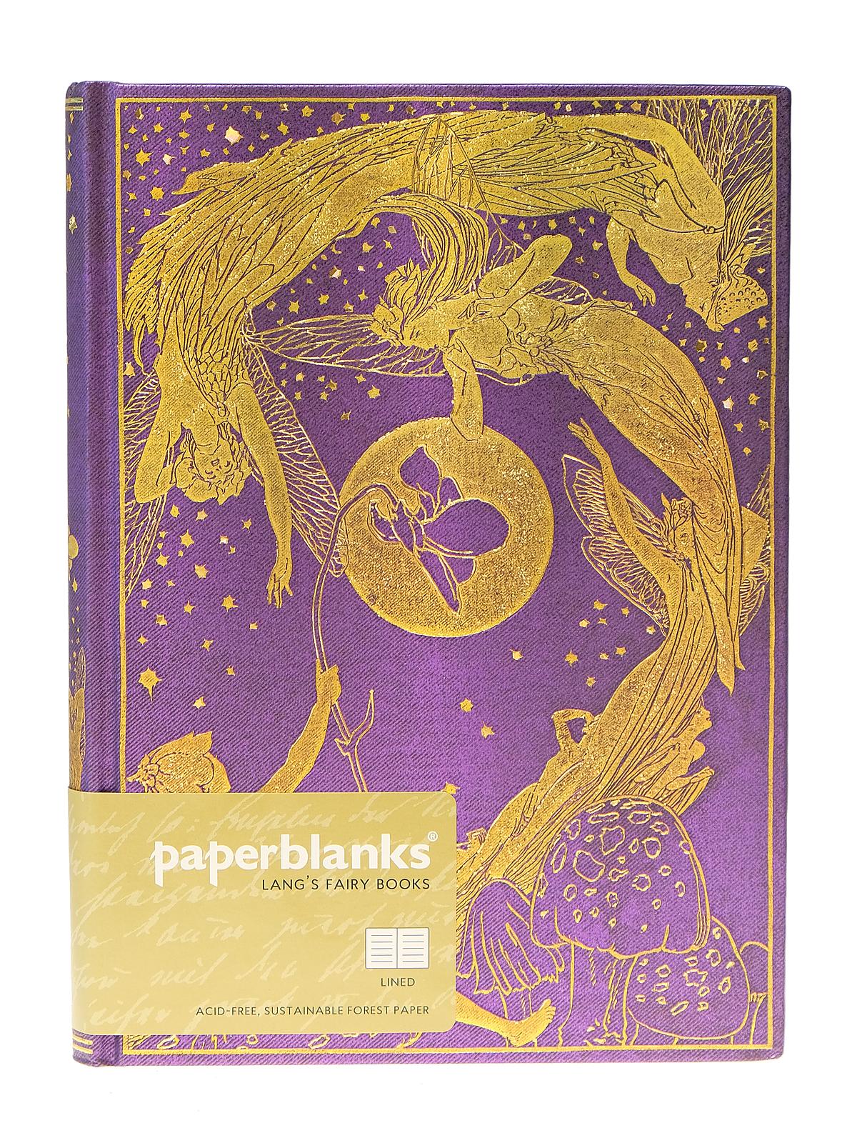 Fairy Journal violet Midi, 5 in. x 7 in. 144 pages, unlined