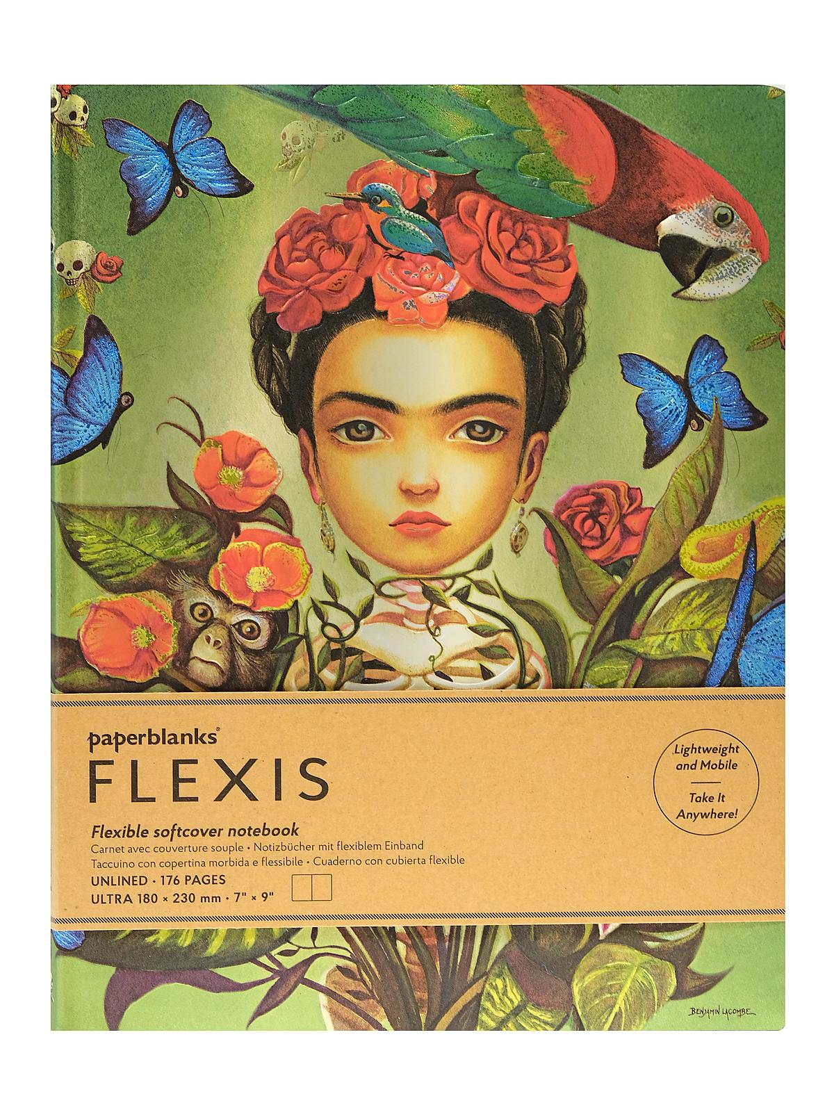 Frida Journals Flexis Ultra 7 in. x 9 in. 176 pages, unlined