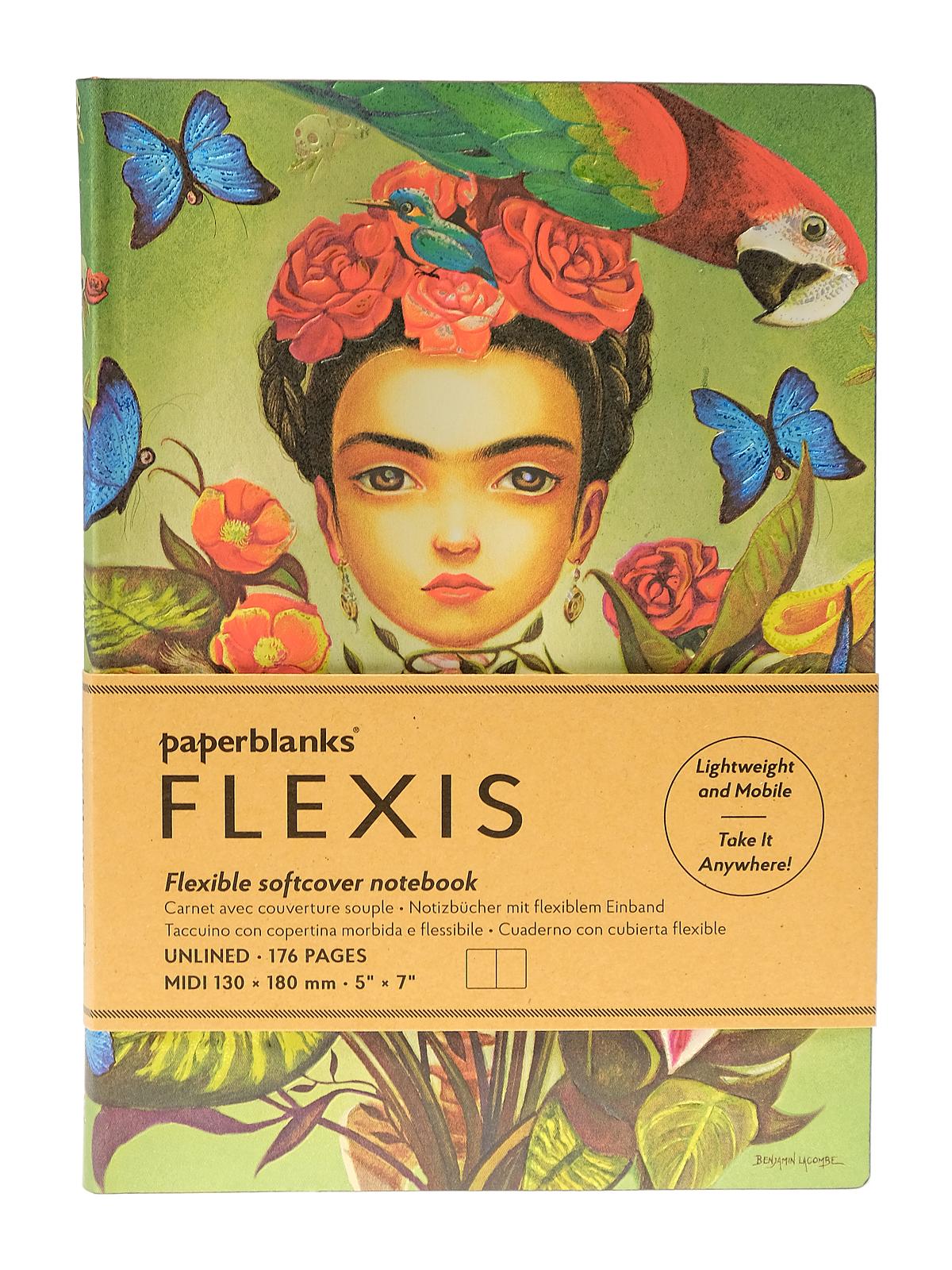 Frida Journals Flexis Midi 5 in. x 7 in. 176 pages, unlined